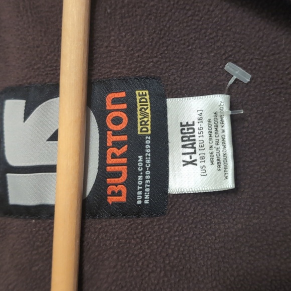 Burton zip up hoodie dryride - Picture 5 of 6